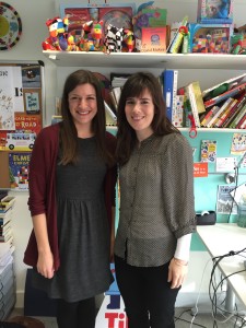 Publicist Sarah and Book Designer Kate