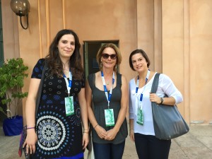 Vera (interviewer), Me, Chiara (translator)